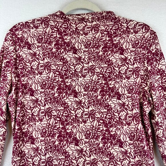 Batsheva Soft Stretchy Womens Size Medium Boho Mod Floral Country Charm Chic - Picture 10 of 12